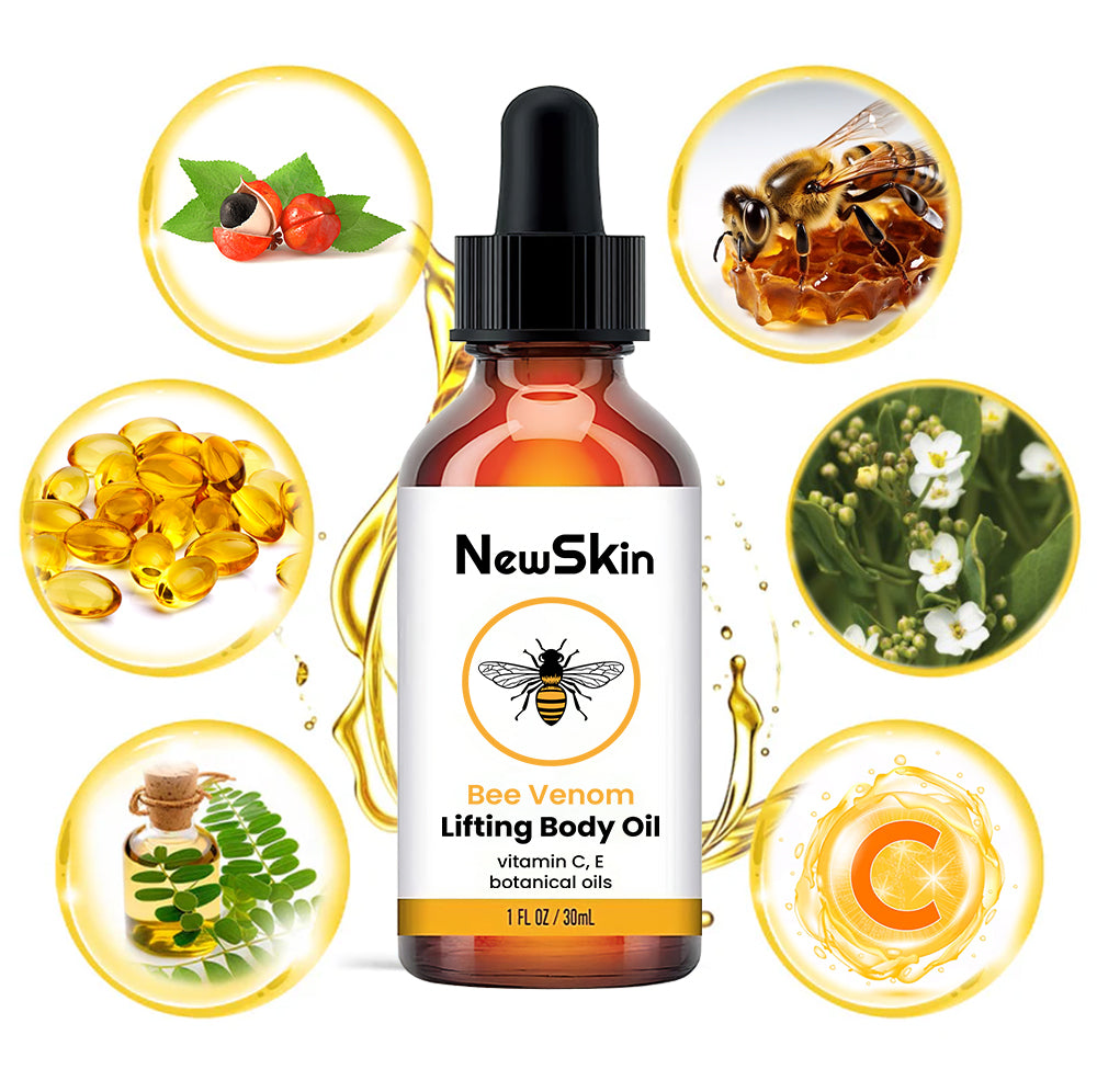 UNPREE™ NewSkin Bee Venom Lifting Body Oil 🌟Revive Your Skin’s Youthful Elasticity✨ LAST DAY 75% OFF