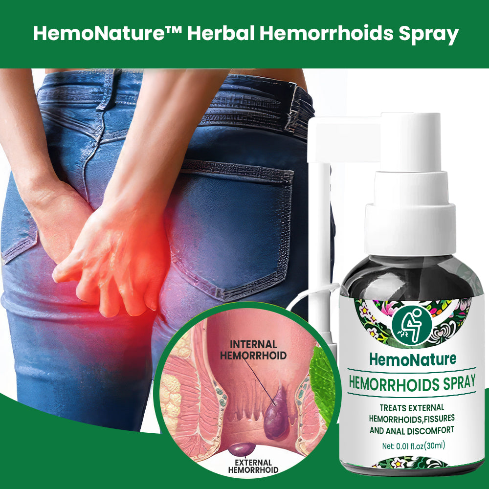 HemoNature™ Herbal Hemorrhoids Spray