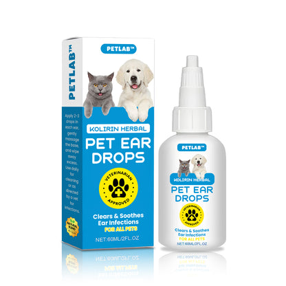 PetLab™ Korilin Herbal Pet Ear Drops 🔥 70% Limited Discounts