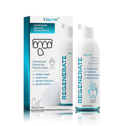 Unpree™ Regenerate Teeth Mouthwash - Foam Technology Solve All Oral Problems