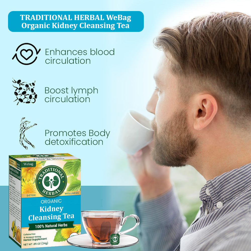 TRADITIONAL HERBAL WeBag Kidney Cleansing Tea 💪 Empower Your Inner Strength 💪