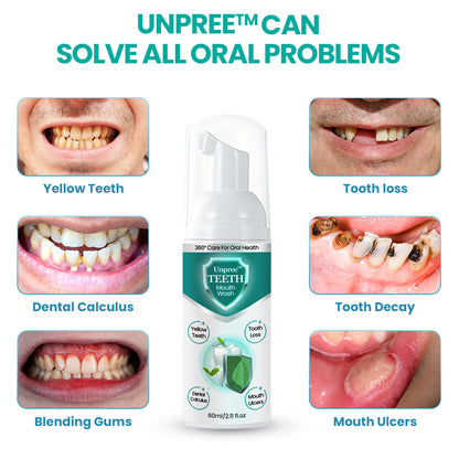 Unpree™ TEETH Mouthwash Care - Solve all Oral Problems