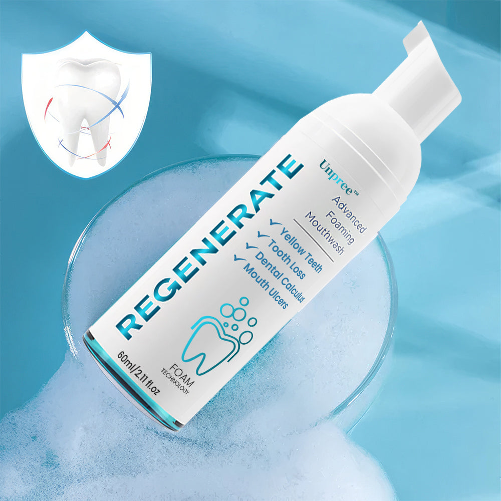 Unpree™ Regenerate Teeth Mouthwash - Foam Technology Solve All Oral Problems