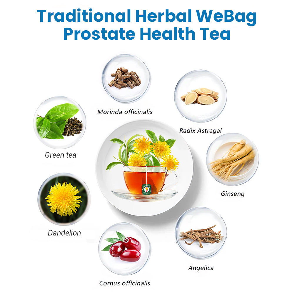 TRADITIONAL HERBAL WeBag Prostate Health Tea 🔥 Revive Your Strength 🔥 LAST DAY SALE 70% OFF 🔥