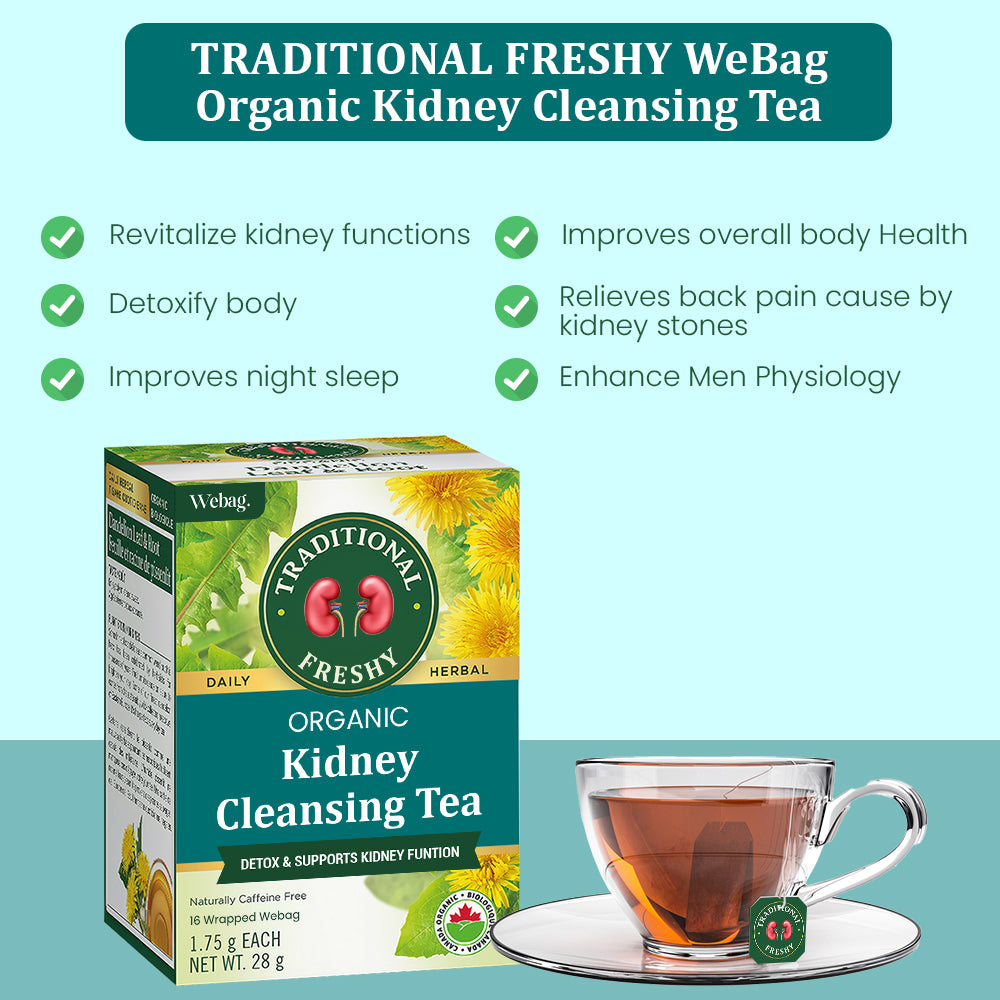 TRADITIONAL FRESHY™ WEBAG Organic Kidney Cleansing Tea