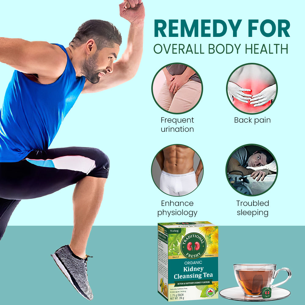 TRADITIONAL FRESHY Kidney Health Tea 🔥 Ignite Your Masculine Energy 💪