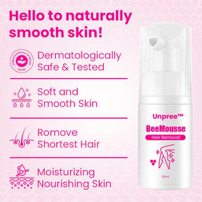 Unpree™ BeeMousse Hair Removal