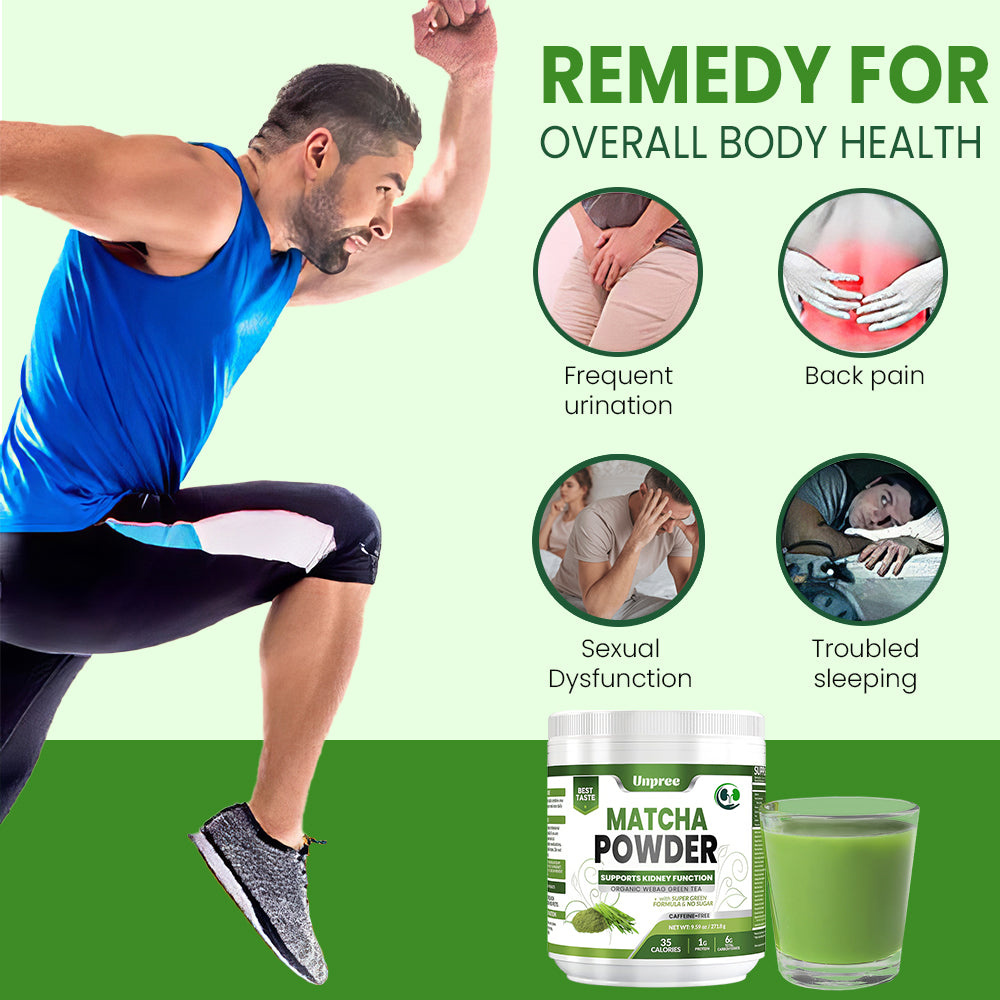 UNPREE™ Organic Kidney Health Matcha Powder 🔥 Unleash Your Masculine Strength 💪