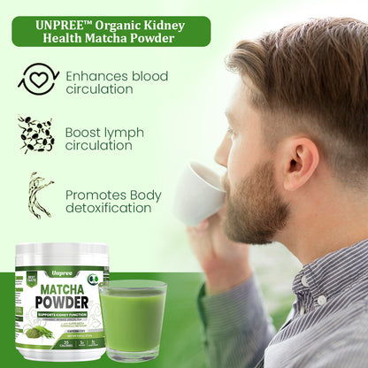 UNPREE™ Organic Kidney Health Matcha Powder 🔥 Unleash Your Masculine Strength 💪