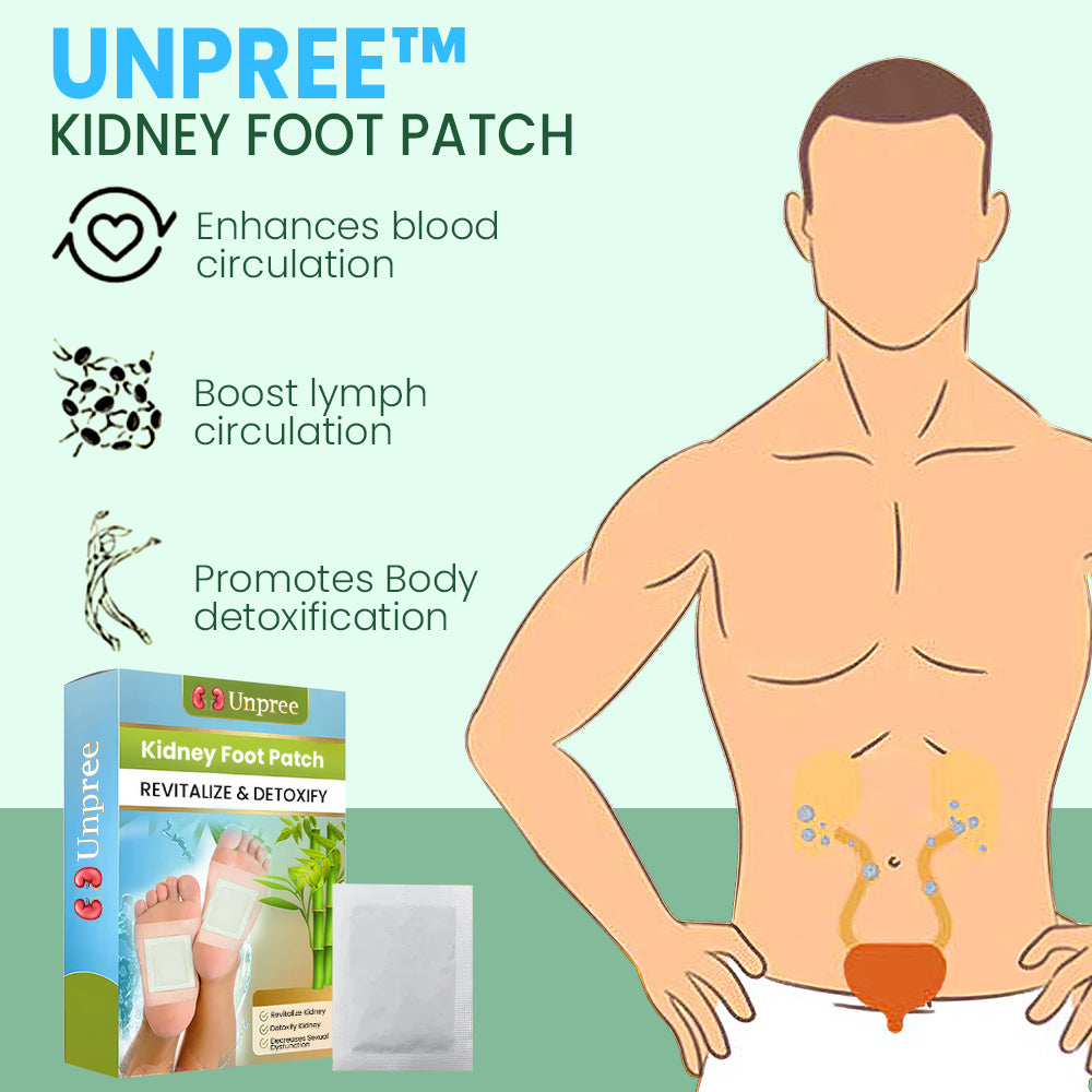 Unpree™ Kidney Foot Patch - Take Your Size To New Heights