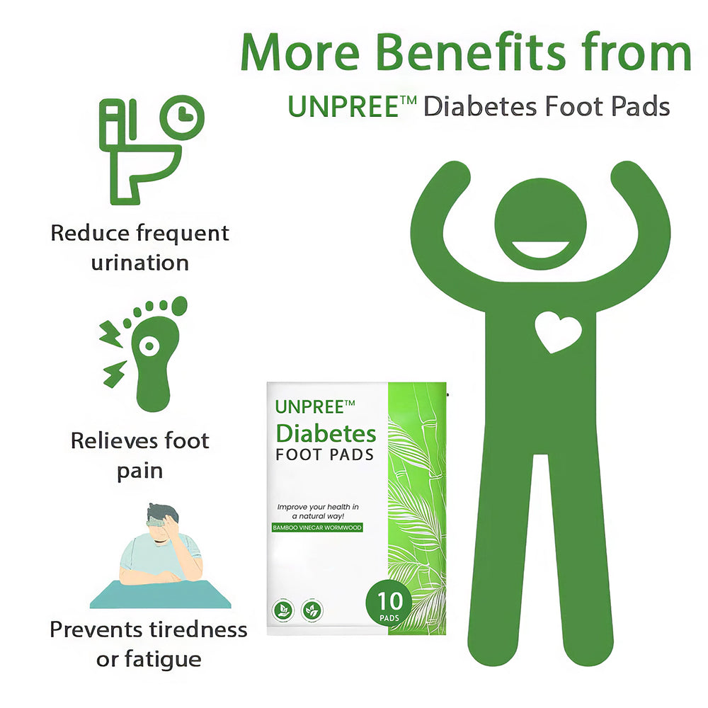 Unpree Diabetes Herbal Foot Pads