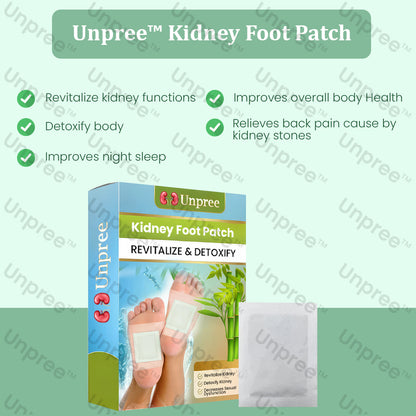 Unpree™ Kidney Foot Patch - Revitalize & Detoxify With Natural Ingredients